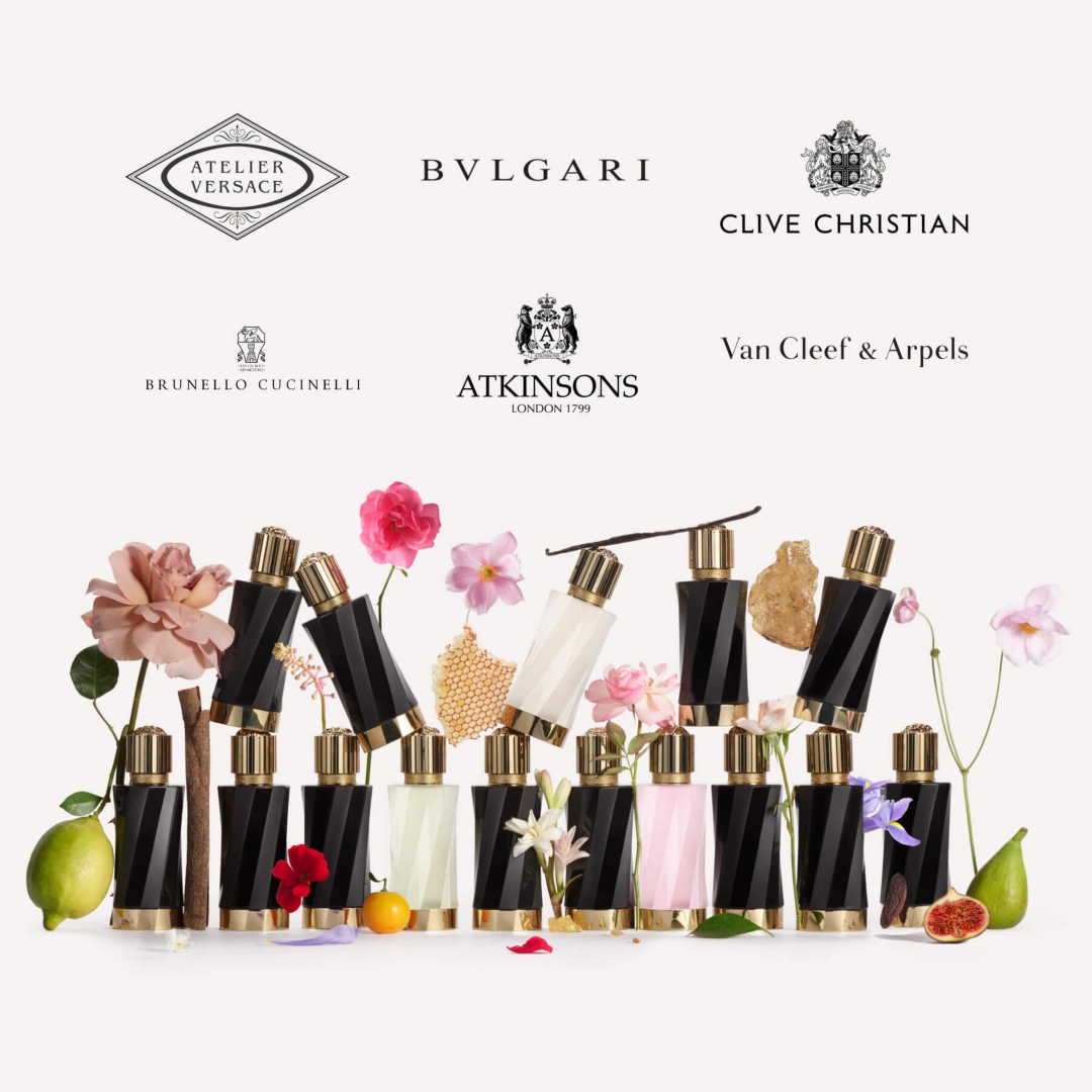 Variety of fragrance products