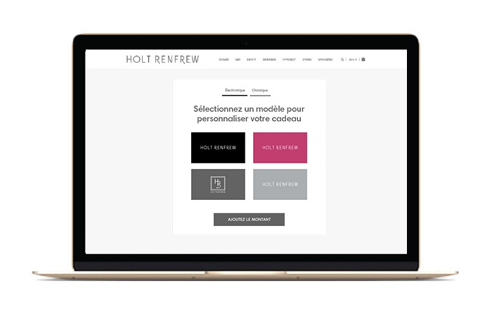 Cartes Cadeaux Holt Renfrew Canada