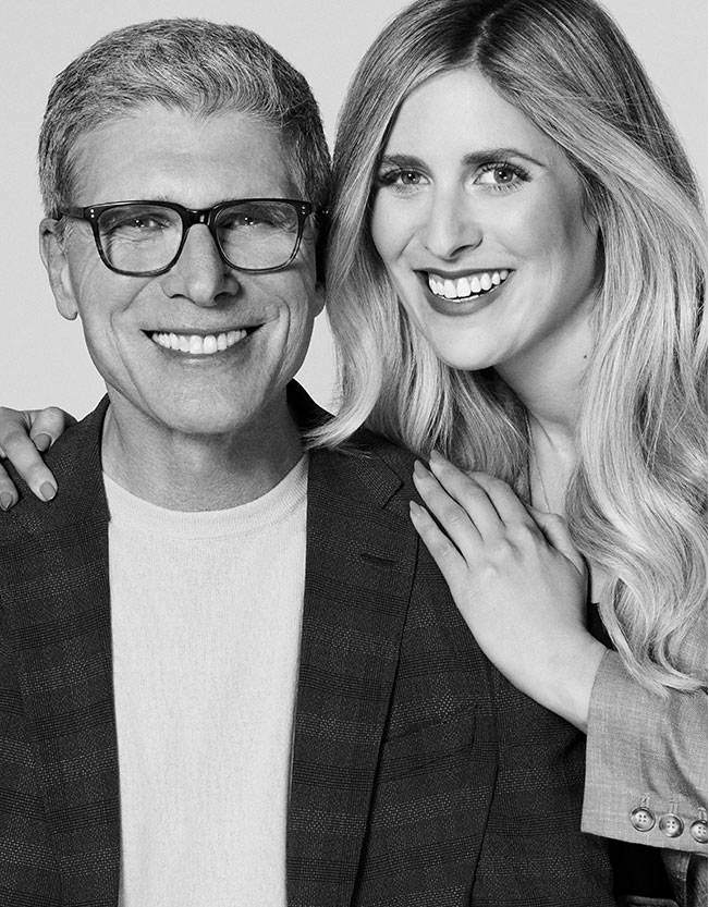 Holt Renfrew image of Nicole Plener, DVP, Marketing & Public Relations, with her dad