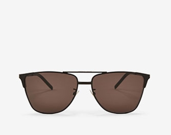 Holt Renfrew image of SAINT LAURENT. SL 280 Aviator Sunglasses. $460. SHOP NOW
