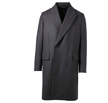 Holt Renfrew image of THE ROW Mickey Cashmere Double-Breasted Overcoat. $7500. FIND IN-STORE