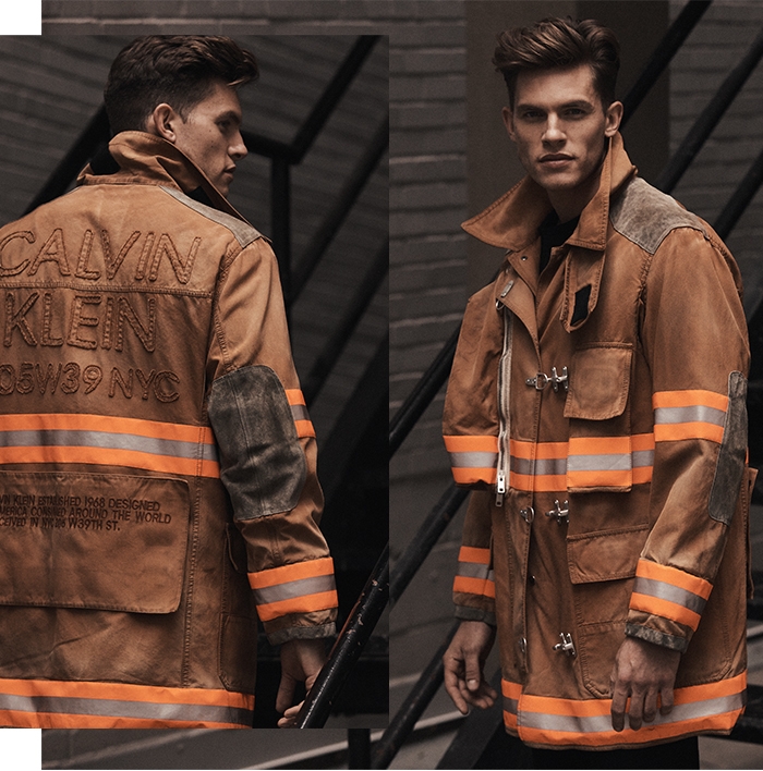 Calvin klein hot sale fireman jacket