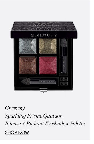 Holt Renfrew image of GIVENCHY. Sparkling Prisme Quatuor Intense & Radiant Eyeshadow Palette. SHOP NOW