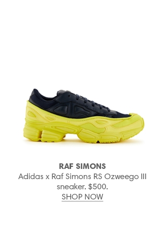 Holt Renfrew image of RAF SIMONS Adidas x Raf Simons RS Ozweego III sneaker. $500. SHOP NOW
