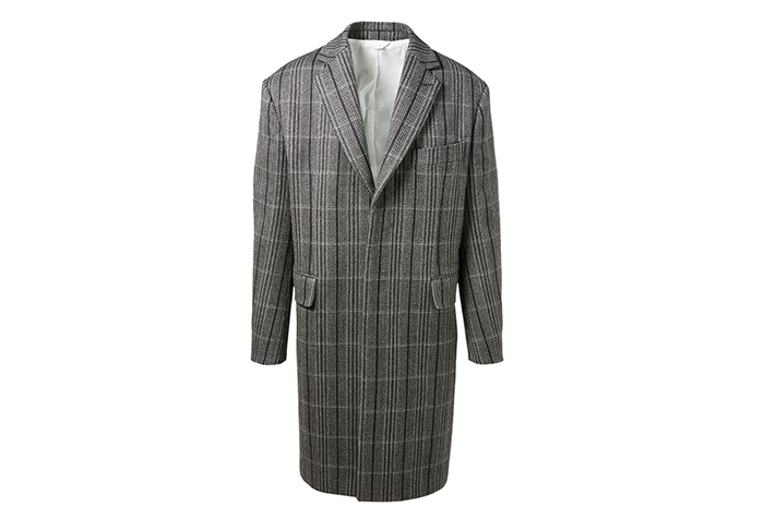Holt Renfrew image of CALVIN KLEIN 205W39NYC Wool Oversized Coat In Check. $3550. FIND IN-STORE