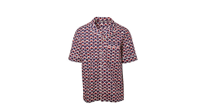 Holt Renfrew image of VALENTINO Short Sleeve Shirt In Valentino Scale Print. $1060.