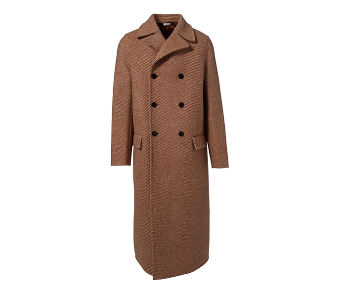 Holt Renfrew image of JIL SANDER Radetzky Wool Double-Breasted Coat. $5050. FIND IN-STORE
