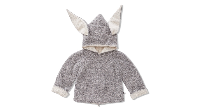 Holt Renfrew image of OEUF. Alpaca wool bunny reversible sweater. $165. SHOP ŒUF