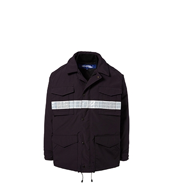 Holt Renfrew image of COMME DES GARÇONS JUNYA WATANABE Junya Watanabe x Canada Goose Down Jacket With Reflective Stripe. $2315. FIND IN-STORE