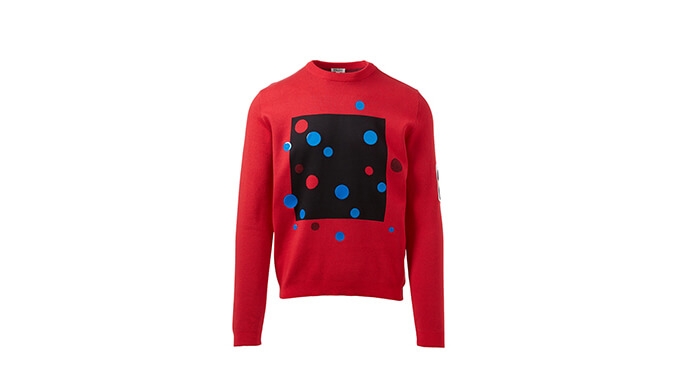 Holt Renfrew image of KENZO Dots Sweatshirt. $440.
