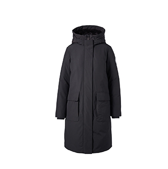 Holt Renfrew image of SAVE THE DUCK. Women’s vegan Arctic parka with faux fur hood. $698. SHOP SAVE THE DUCK