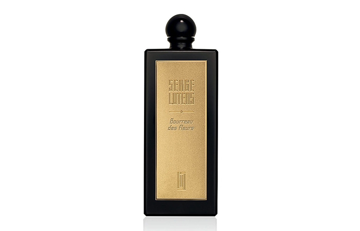 Holt Renfrew image of SERGE LUTENS Bourreau Des Fleurs Parfum, 50 ml. $725. Crocodile square tray. $140.