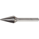 Series SM Pointed Cone • Single-Cut Burs • Inch