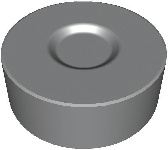 Solid PcBN Inserts Kendex™ Negative Dimple Inserts