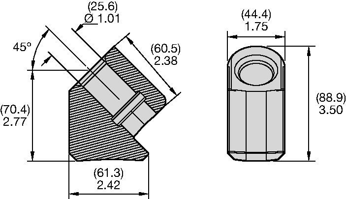 25mm Systems - 25mm Shank Blocks