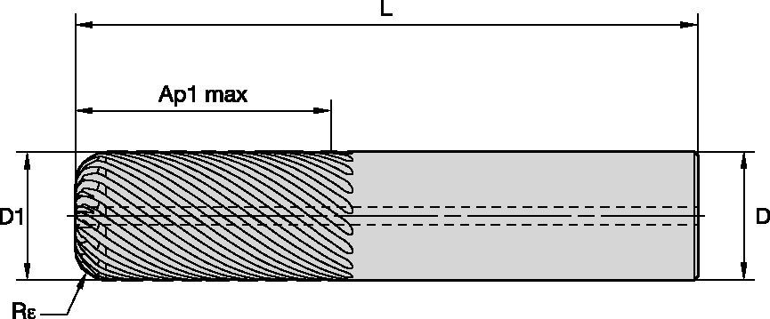 Solid Carbide End Milling - RSM II Solid Carbide End Mill for Finishing ...