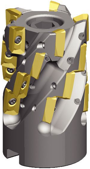 0°/90° Shoulder Mills • VSM SingleSided Series Helical Shell Mills