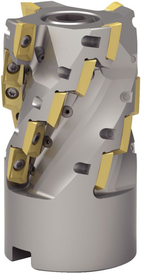 0°/90° Shoulder Mills • VSM SingleSided Series Helical Shell Mills