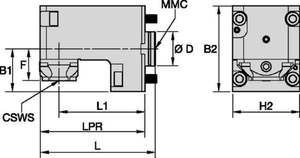 DMG Mori • Utensile statico radiale • KM™ • MMC 001