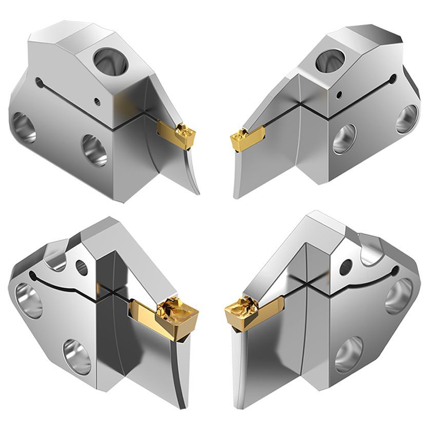 Grooving and CutOff Beyond™ Evolution™ Modular Face Grooving Blades