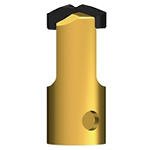 25mm (1") Drilling Diameter • Hex .625" Drive