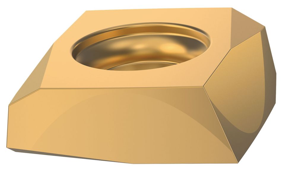 Face Milling Milling Insert With Wiper Facet • Honed Cutting Edge