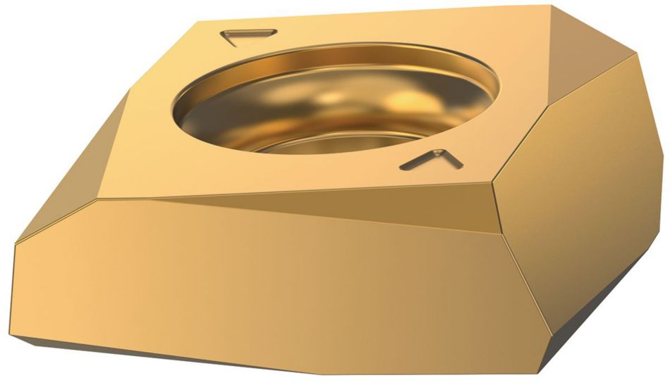 Face Milling Milling Insert With Wiper Facet • Honed Cutting Edge