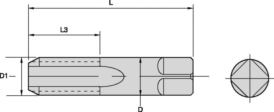 NPS and NPSF Straight-Pipe Taps