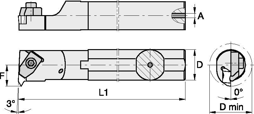 Threading - Top Notch™ Threading Boring Bars