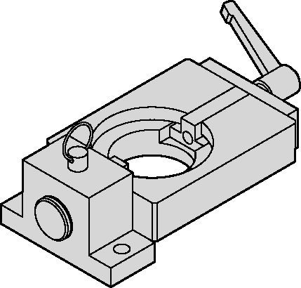 Tightening fixture - 7/24 steep taper - Universal mount