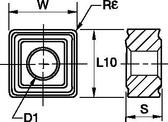 Wheel Reprofiling/Wheelset Turning Inserts
