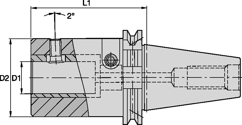 Indexable Drills - Drill Fix™ Chucks • Eccentric Adjustment Mechanism