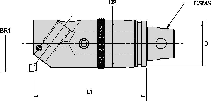 ROTAFLEX™ 高性能镗削刀具