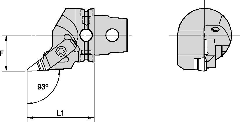 KM63TS™ 절삭 유닛 Top Notch™ 프로파일링