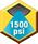 Arrosage —  Arrosage interne  100 bar (1500 psi)  Maximum