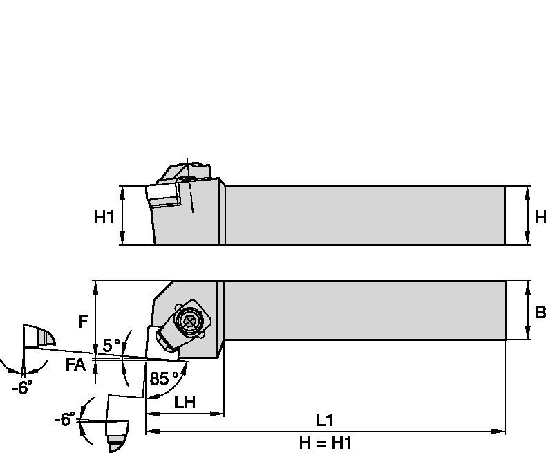 MTS Toolholders - -MX, -MN, and -MF for Kendex™ Negative Inserts and ...