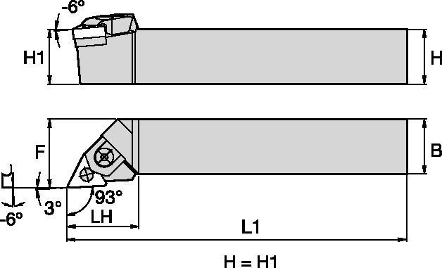 Wedgelock™ Toolholders Wedgelock Inserts