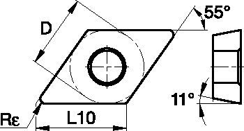 Advanced Material Inserts - PCD Inserts