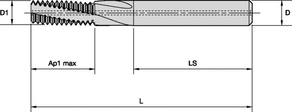 High-Performance Thread Mills - Solid Carbide Thread Mills • Blind and ...