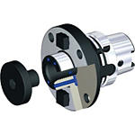 SMC Lock IN-HSK A型装置 • 贯通式冷却