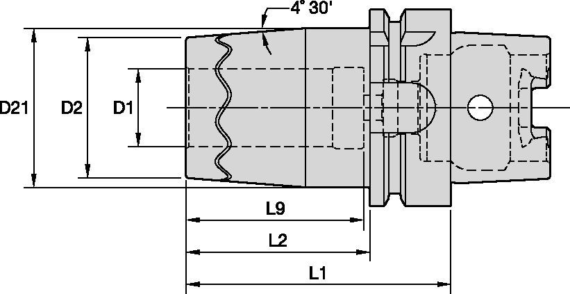 HSK63A Shank Tools SAFELOCK™ Shrink Fit Toolholders