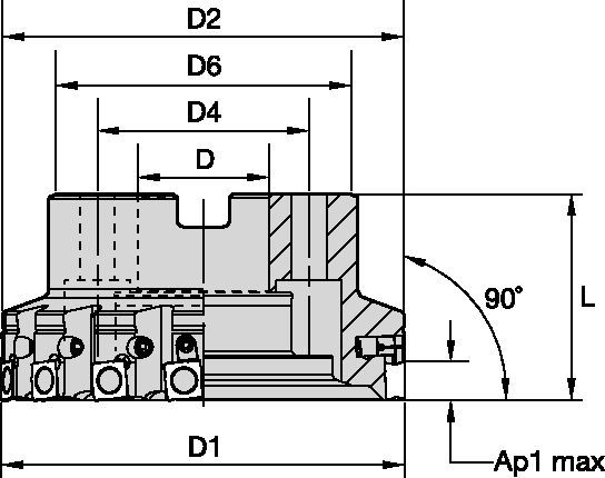 Face Milling Face Mill • Cast Iron Machining