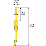 Poinçon pour marteau pneumatique KAHP 1
