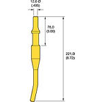 Poinçon pour marteau pneumatique 1HD KAHP