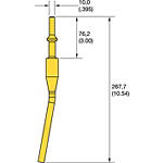 Poinçon pour marteau pneumatique KPF300 1