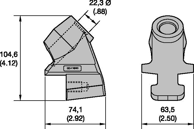 Soil Stabilization Toolholder Systems QuickChange Series
