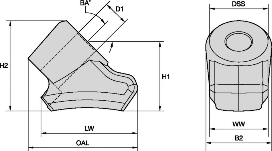 Demolition Tools • 30mm Systems - 30mm Shank Block