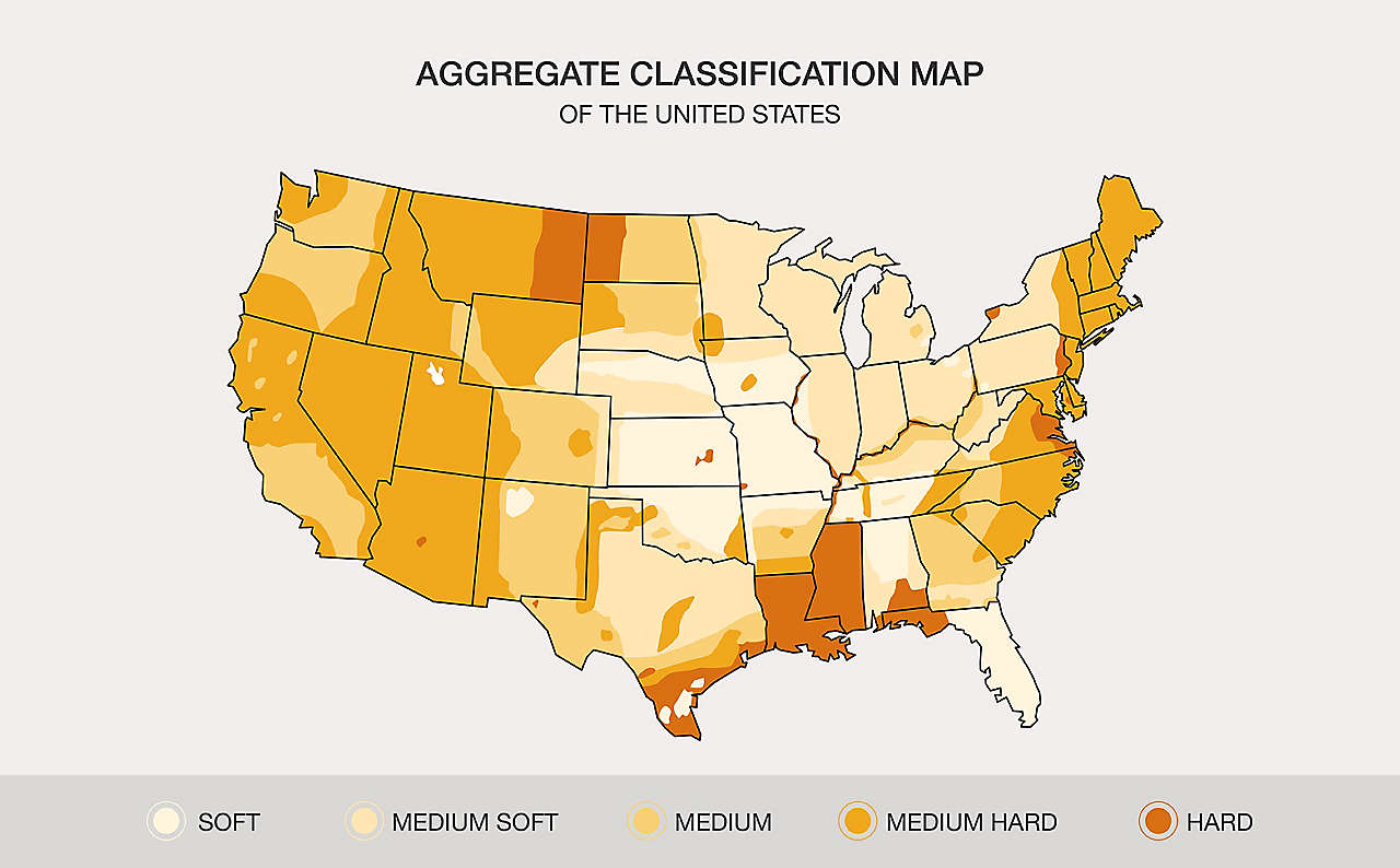 aggregate classification map of USA