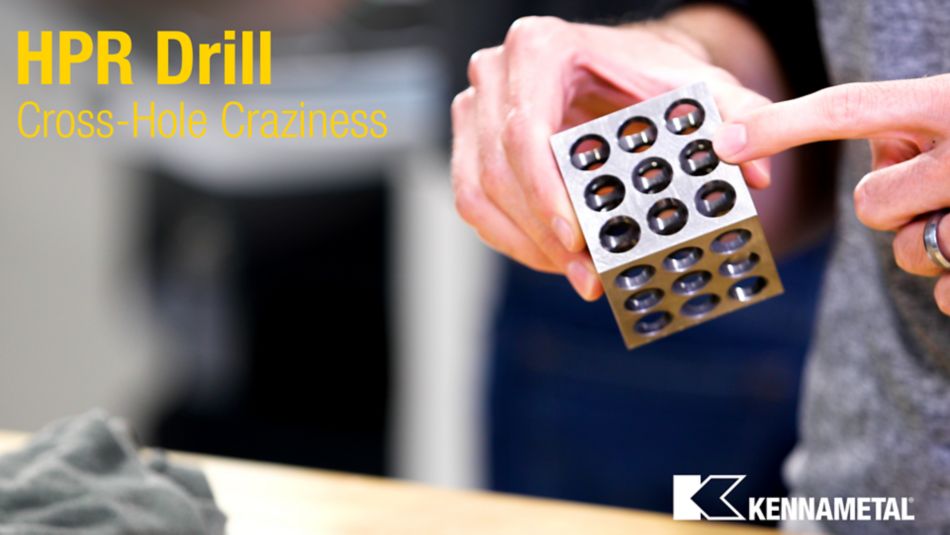KenDrill™ HPR • 3 x D • Internal Coolant • Straight Shank • Metric