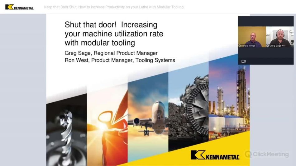 Keep that Door Shut! How to Increase Productivity on Your Lathe with Modular Tooling